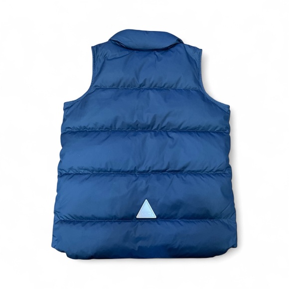 NWT L.L. Bean Down Field Vest Puffer Blue Kids Size Medium 10/12 Unisex - Picture 2 of 8